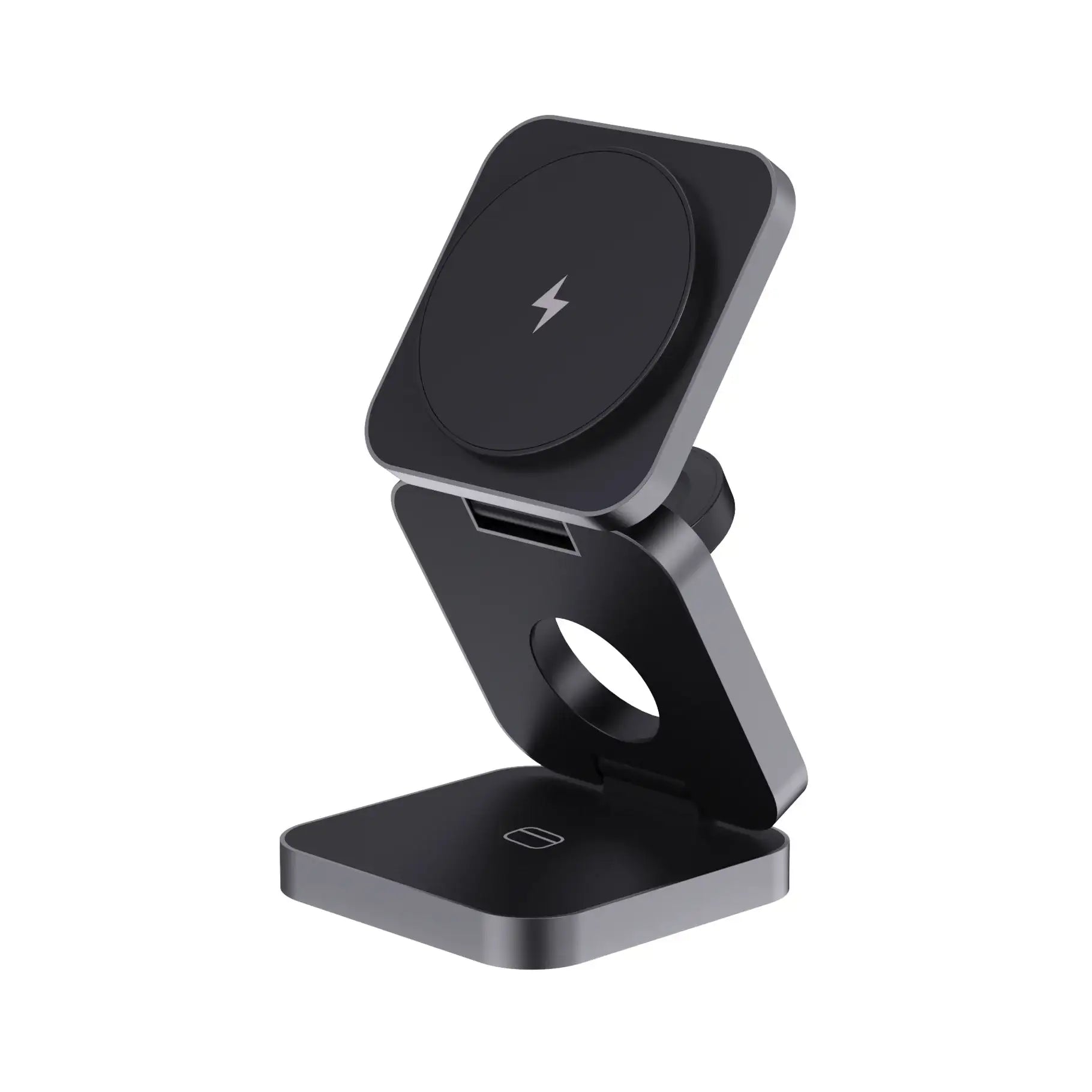 Terra RCS recycled aluminum foldable 3 in 1 15W charger