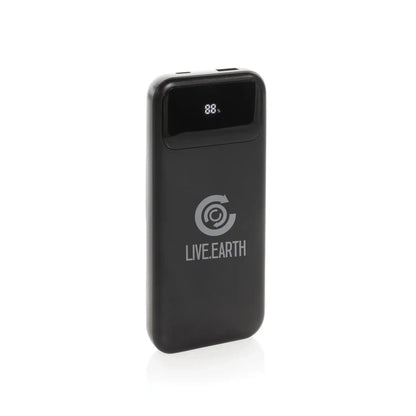 Turbopack RCS rplastic powerbank 10.000 integrated cables