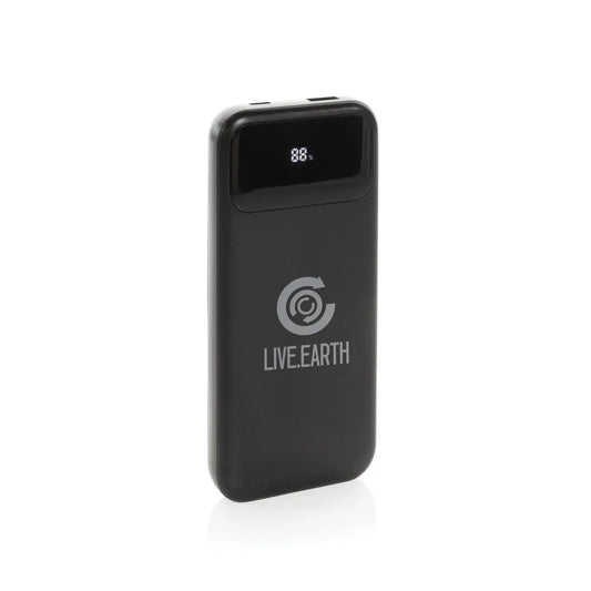 Turbopack RCS rplastic powerbank 10.000 integrated cables