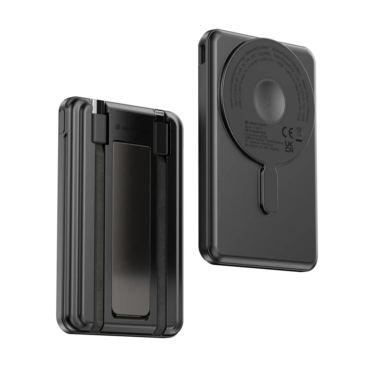 Urban Vitamin Redwood 5in1 5000mah 20W PD magnetic powerbank