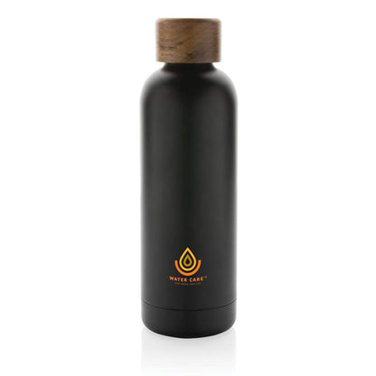 Wood RCS Certified Recycled Stainless Steel Vacuum Bottle