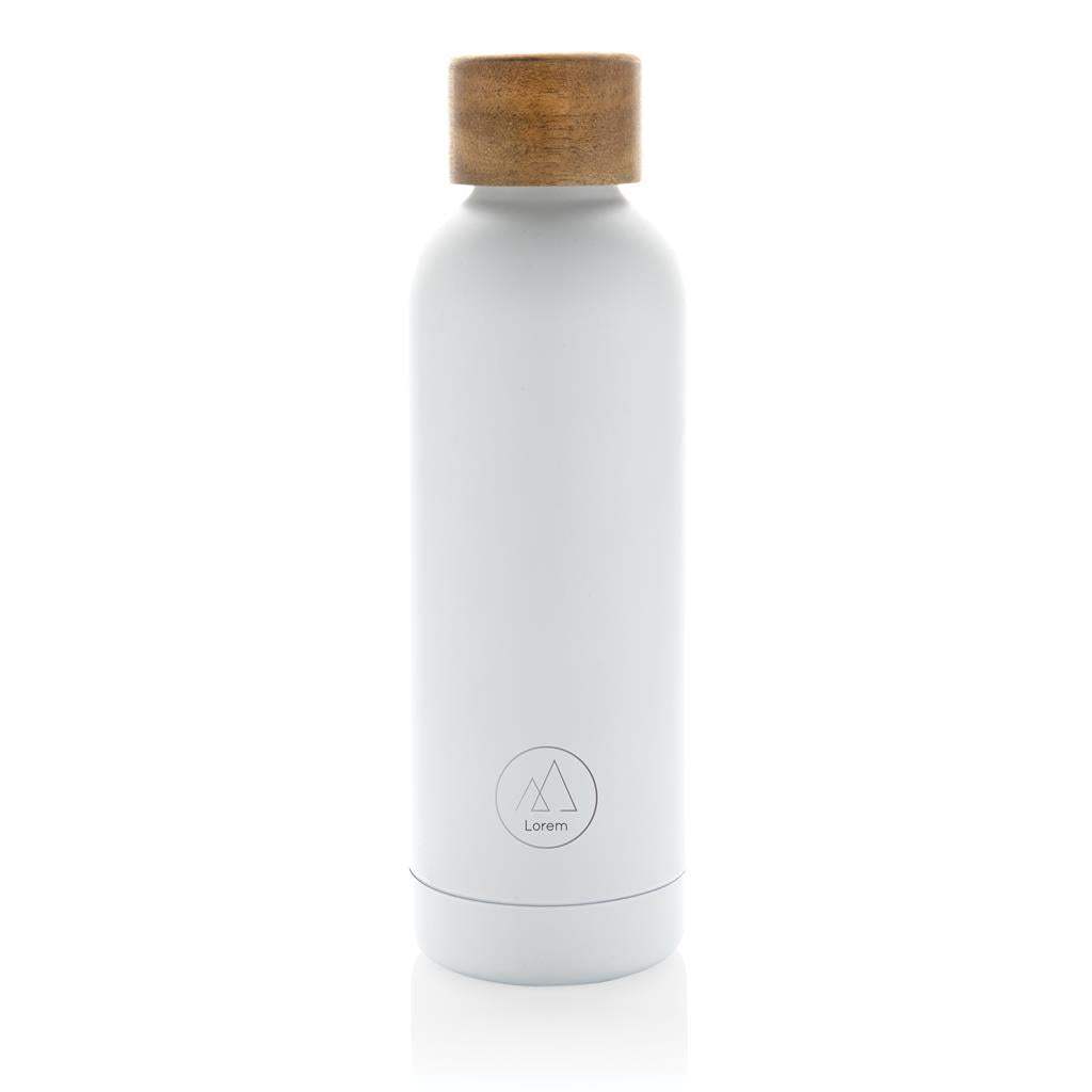 Wood RCS Certified Recycled Stainless Steel Vacuum Bottle
