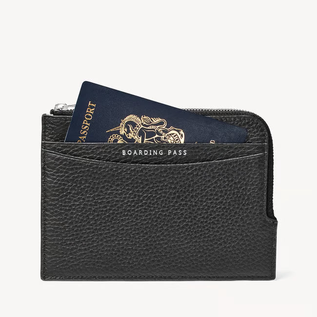 Zipped Travel Wallet by Aspinal of London