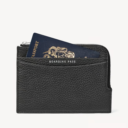 Zipped Travel Wallet by Aspinal of London
