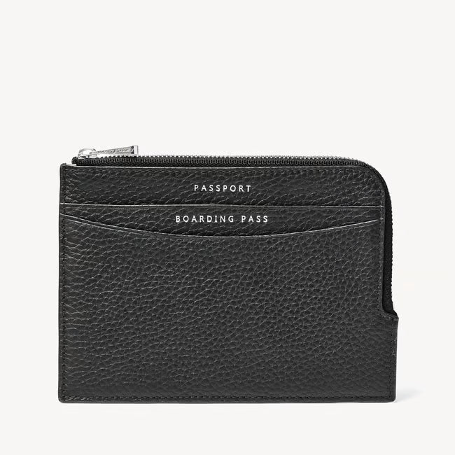 Zipped Travel Wallet by Aspinal of London