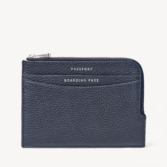 Zipped Travel Wallet by Aspinal of London