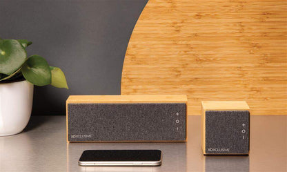 5W wireless bamboo speaker - The Luxury Promotional Gifts Company Limited