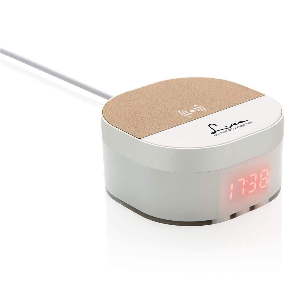 5W Wireless Charging Digital Clock - The Luxury Promotional Gifts Company Limited