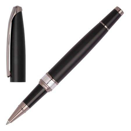 Abbey Matt Black Rollerball Pen by Cerruti 1881 - The Luxury Promotional Gifts Company Limited