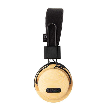 Bamboo Wireless Headphone - The Luxury Promotional Gifts Company Limited