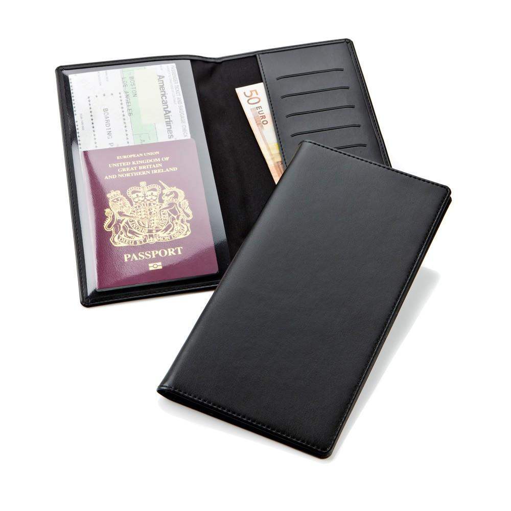 Belluno PU Travel Wallet with Plastic Pocket - The Luxury Promotional Gifts Company Limited