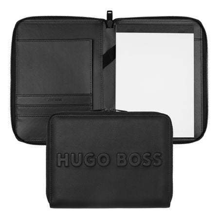 Conference folder A5 Label Black by Hugo Boss - The Luxury Promotional Gifts Company Limited