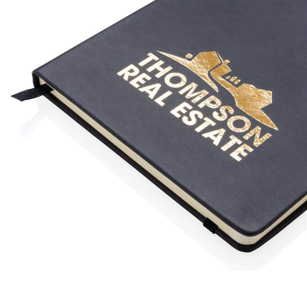 Deluxe Hardcover PU A5 Notebook - The Luxury Promotional Gifts Company Limited