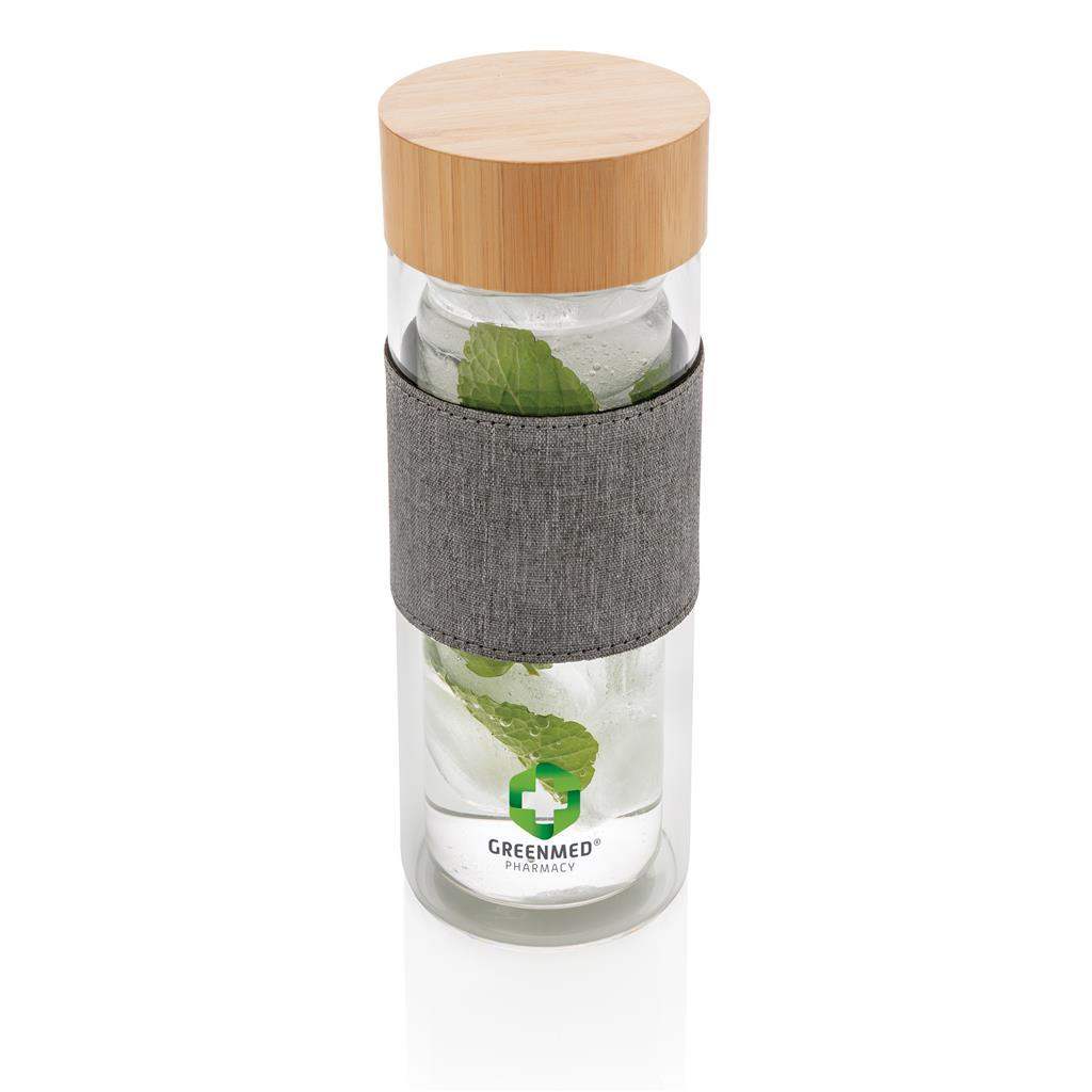 Double Wall Borosilicate Glass Bottle - The Luxury Promotional Gifts Company Limited