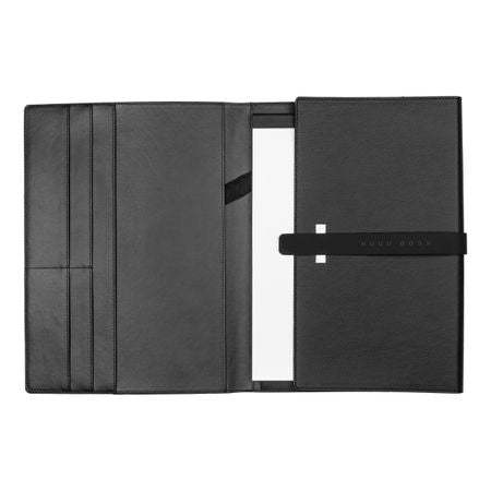Folder A4 Illusion Gear Black by Hugo Boss - The Luxury Promotional Gifts Company Limited
