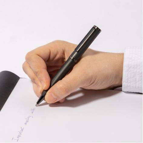 Formation Herringbone Gun Ballpoint Pen by Hugo Boss - The Luxury Promotional Gifts Company Limited