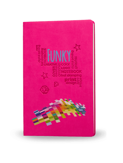 Funky PU Notebook - The Luxury Promotional Gifts Company Limited