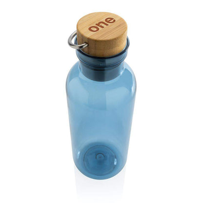GRS RPET Bottle with FSC Bamboo Lid and Handle