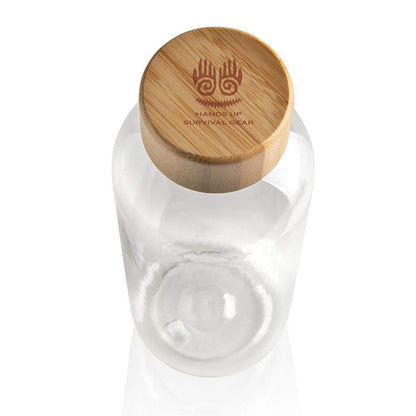 GRS RPET Bottle with FSC Bamboo Lid - The Luxury Promotional Gifts Company Limited