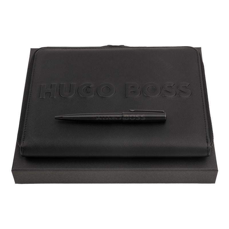 Hugo Boss Label Set A5 with Black Pen