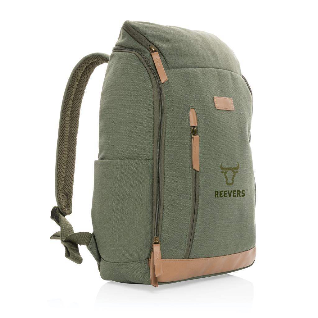 Impact AWARE™ 16 oz. rcanvas 15 inch laptop backpack Impact AWARE™ 16 oz. rcanvas 15 inch laptop backpack