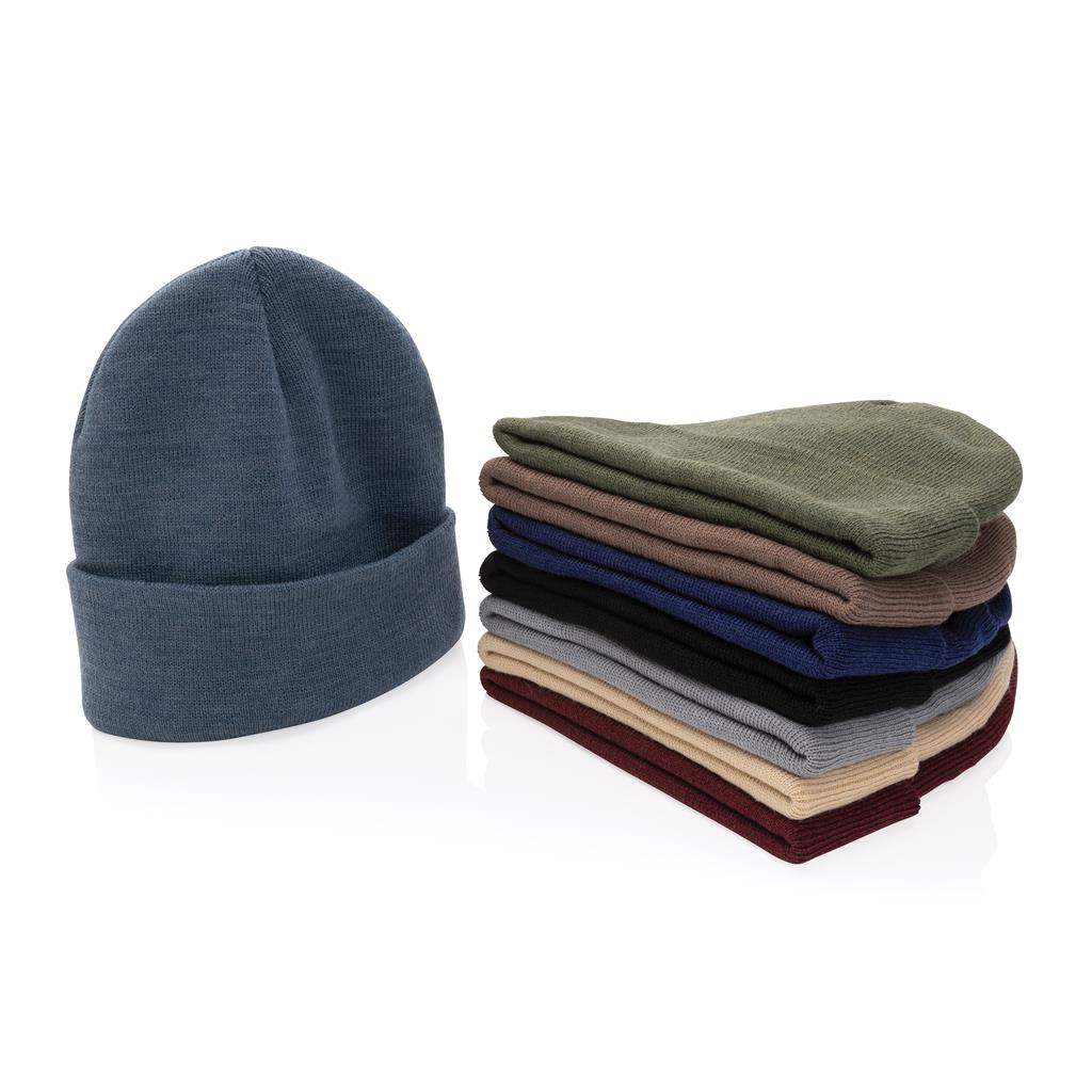 Impact Polylana Beanie with AWARE Tracer - The Luxury Promotional Gifts Company Limited