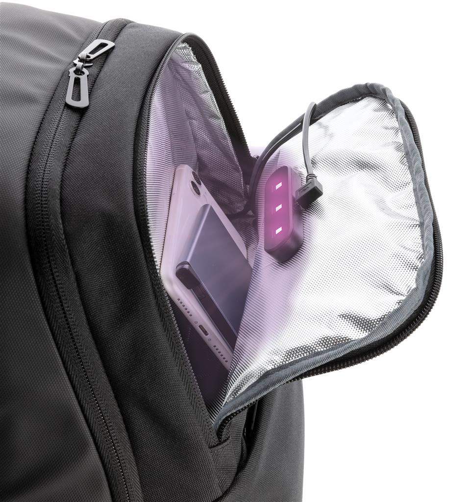 Laptop Backpack with UV-C Steriliser Pocket - The Luxury Promotional Gifts Company Limited