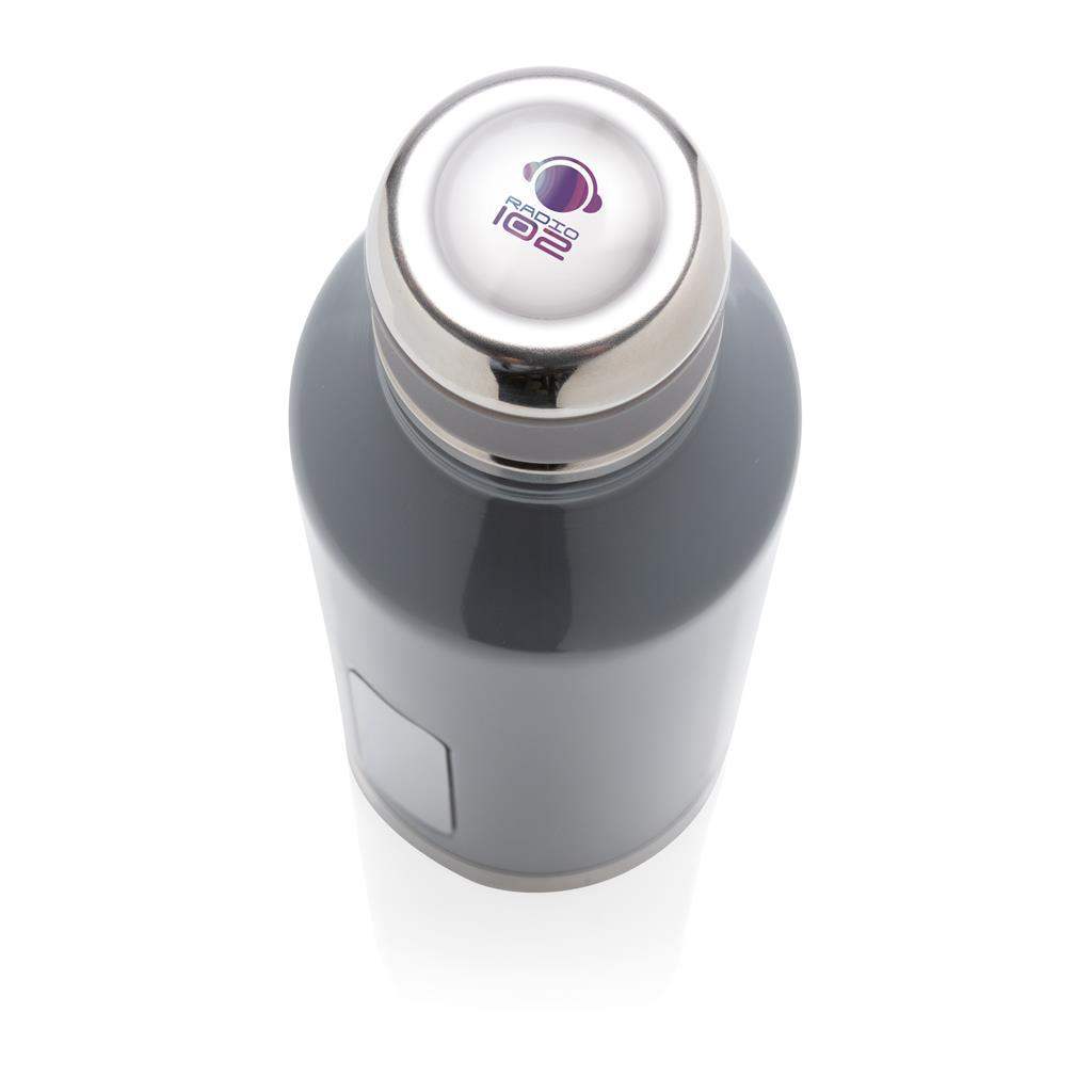 Leak Proof Vacuum Bottle with Logo Plate - The Luxury Promotional Gifts Company Limited