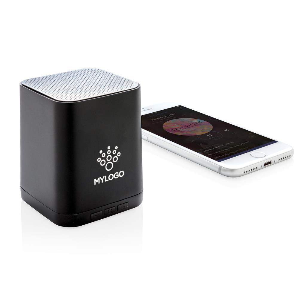 Light up logo wireless speaker - The Luxury Promotional Gifts Company Limited
