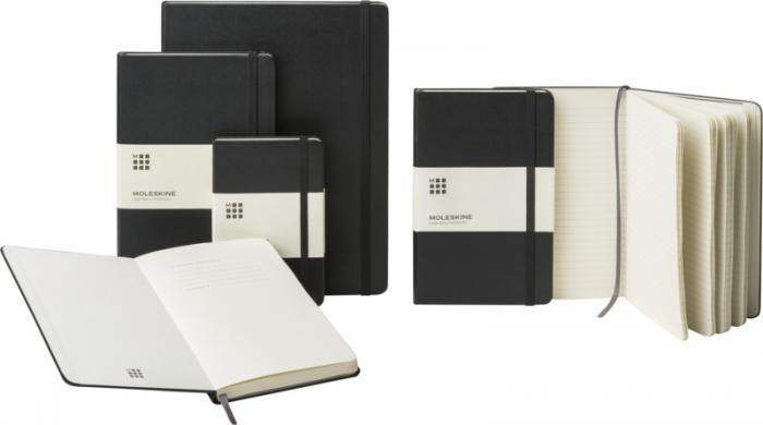 Moleskine Classic M Hard Cover Notebook - Ruled - The Luxury Promotional Gifts Company Limited
