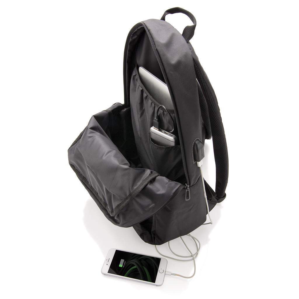 Power USB laptop backpack - The Luxury Promotional Gifts Company Limited