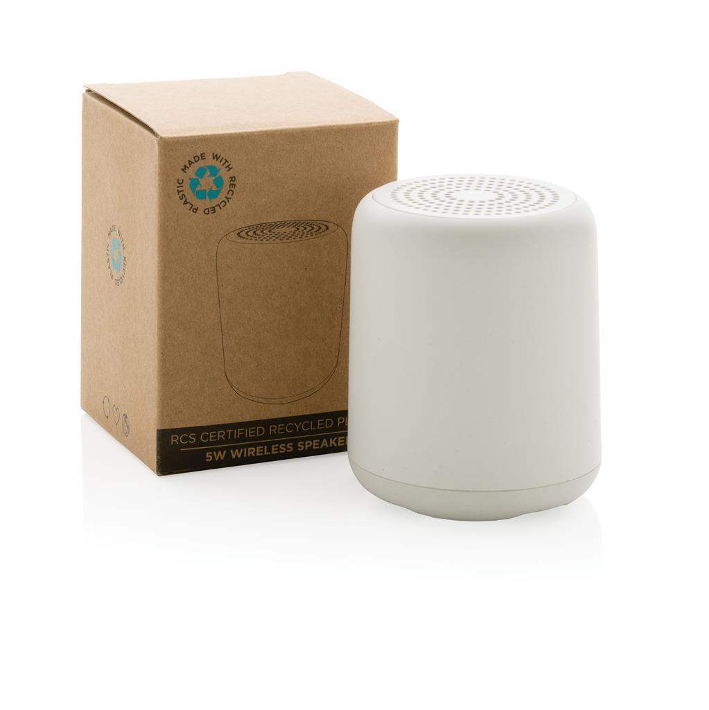 RCS Certified Recycled Plastic 5W Wireless Speaker