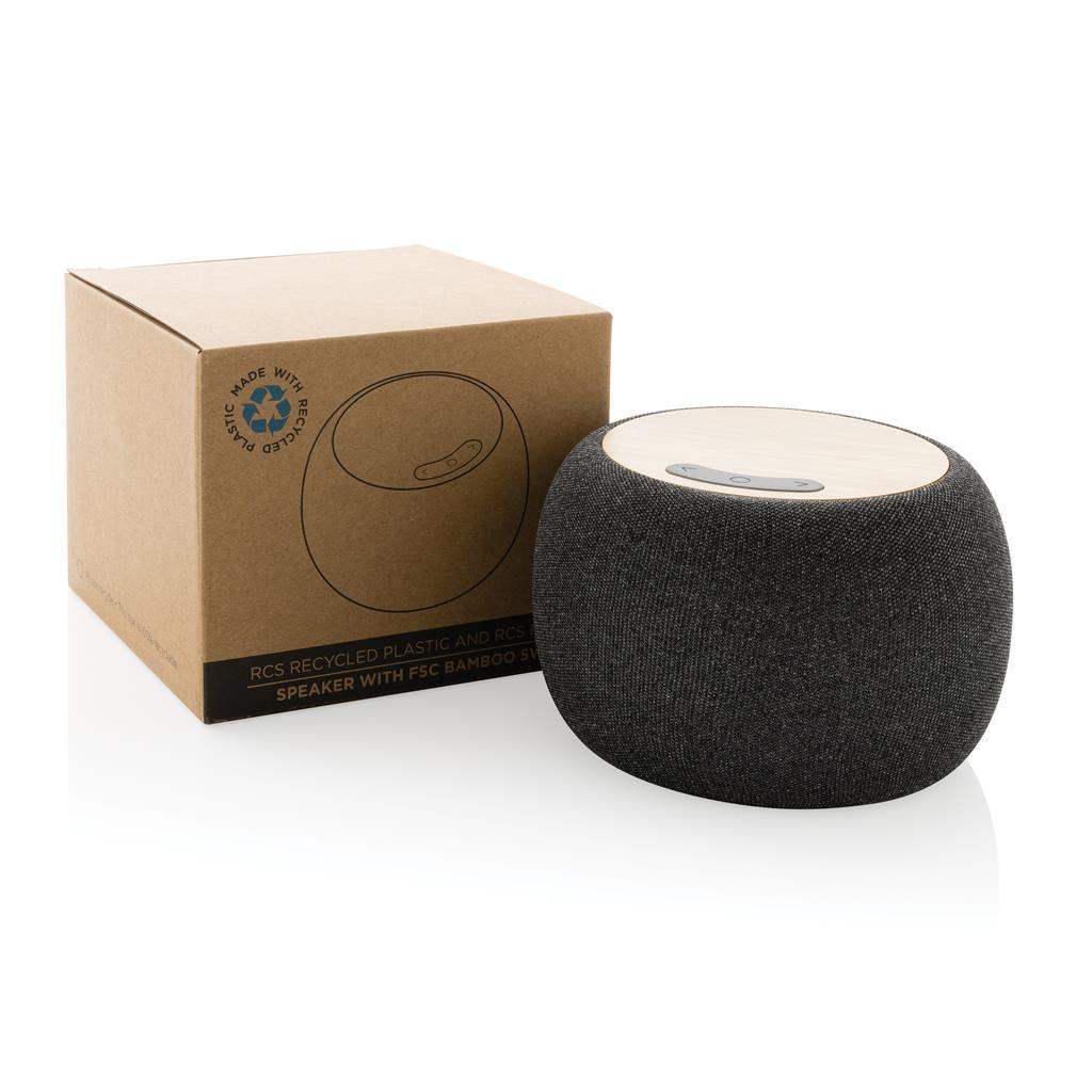 RCS Rplastic PET and Bamboo 5W Speaker