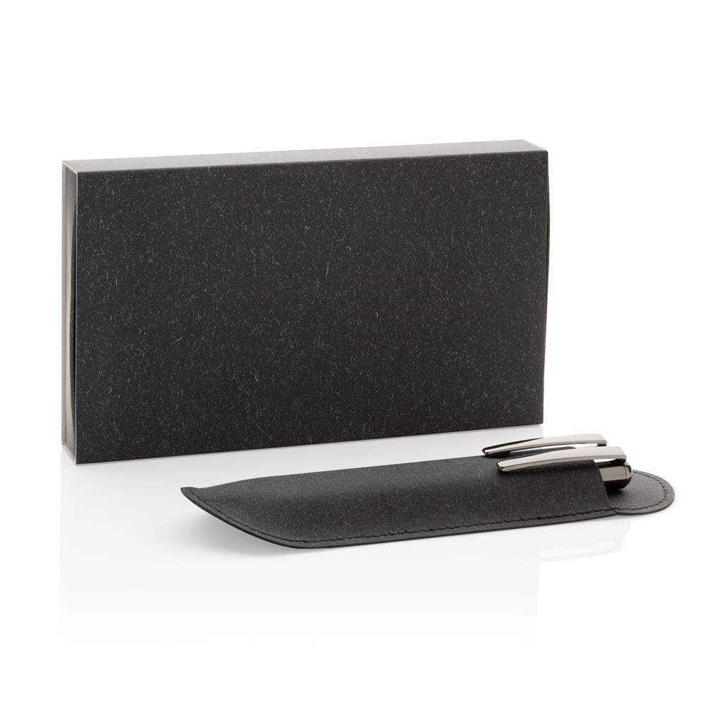 Recycled Leather Pen Set