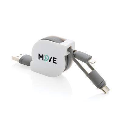 Retractable 3 in 1 Cable