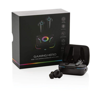 RGB Gaming Earbuds with ENC - The Luxury Promotional Gifts Company Limited