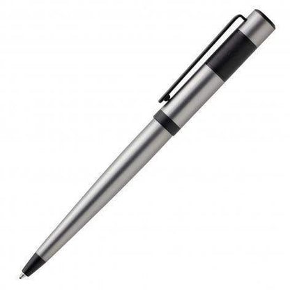 Ribbon Matte Chrome Ballpoint Pen by Hugo Boss - The Luxury Promotional Gifts Company Limited