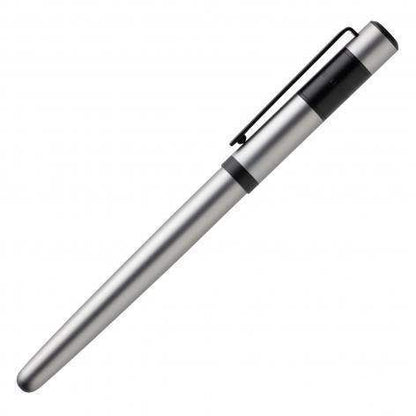 Ribbon Matte Chrome Rollerball Pen by Hugo Boss - The Luxury Promotional Gifts Company Limited