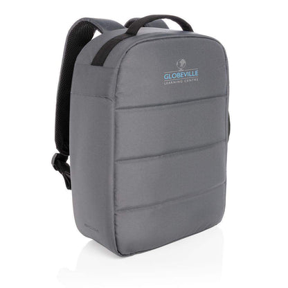 RPET Anti-theft 15.6inch Laptop Backpack - The Luxury Promotional Gifts Company Limited