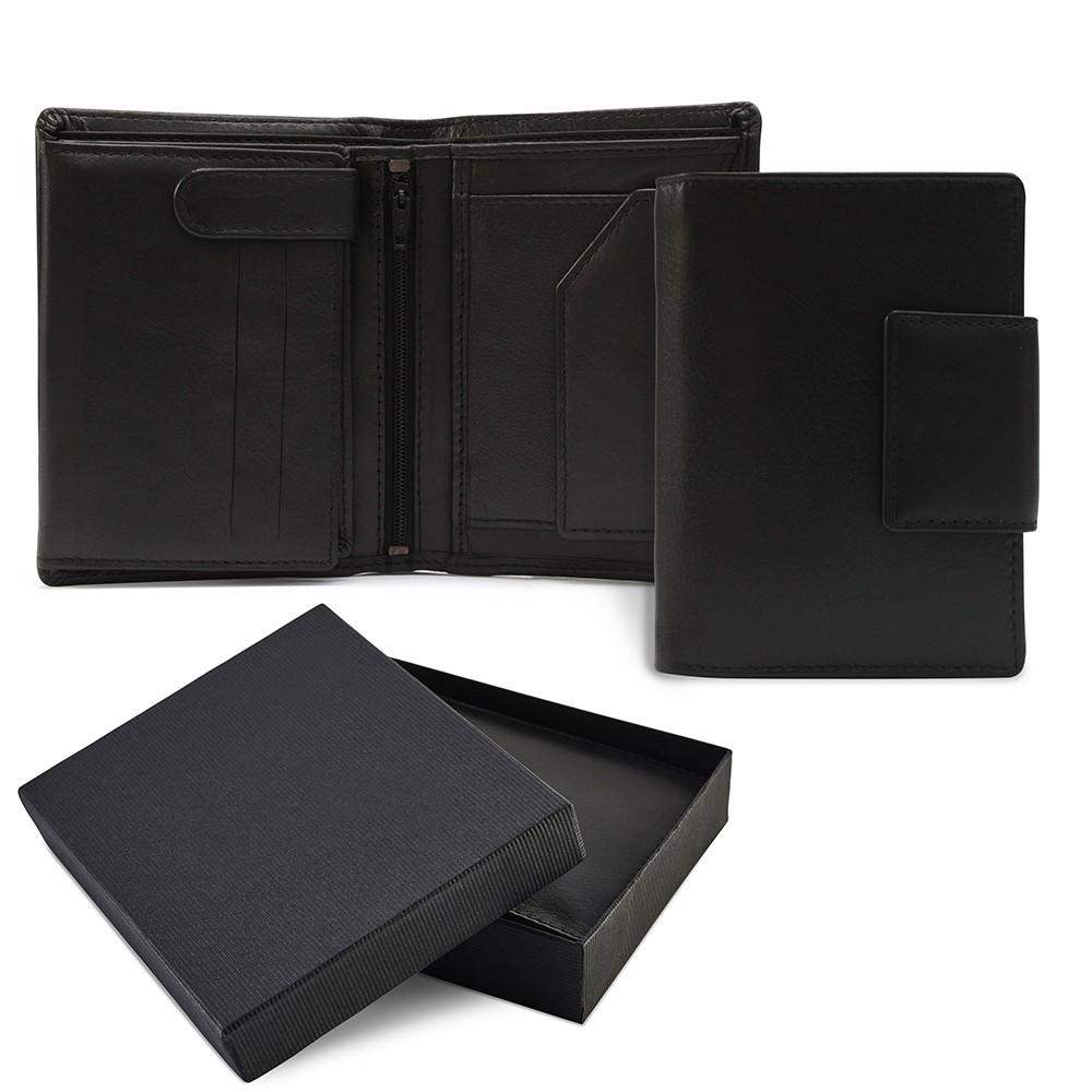 Sandringham Nappa Leather Purse with Deluxe Pockets and Strap to Secure - The Luxury Promotional Gifts Company Limited