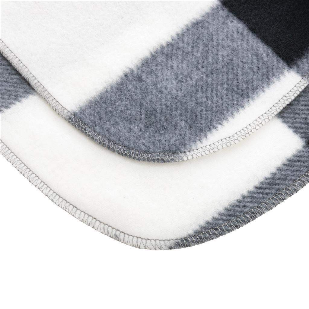 Soft Plaid Fleece Blanket