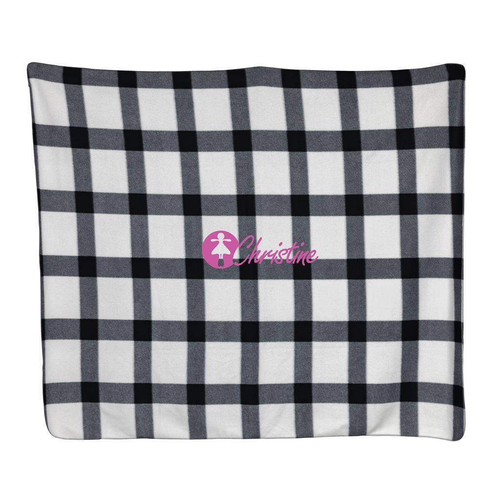 Soft Plaid Fleece Blanket