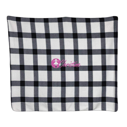 Soft Plaid Fleece Blanket