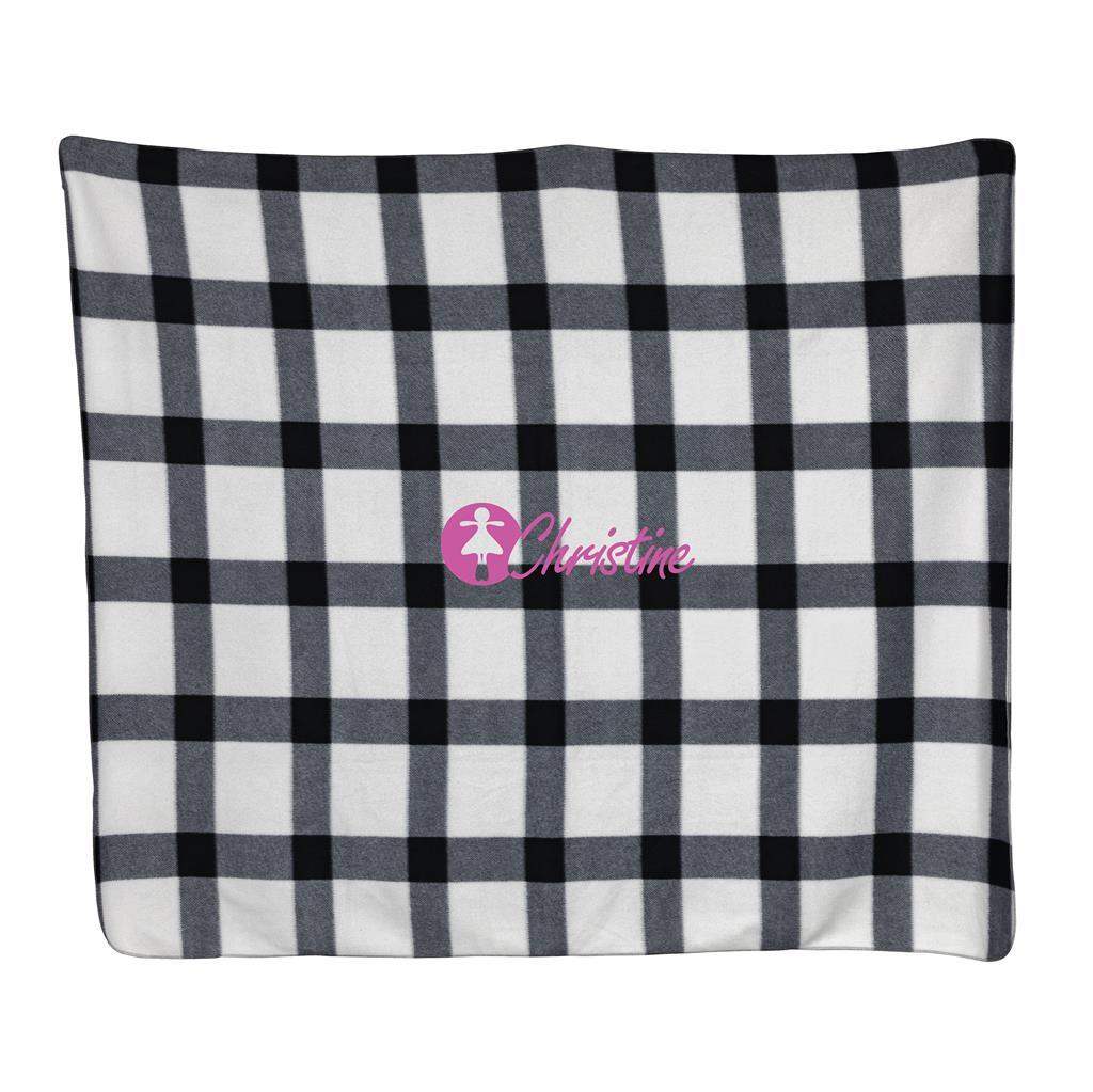 Soft Plaid Fleece Blanket - The Luxury Promotional Gifts Company Limited