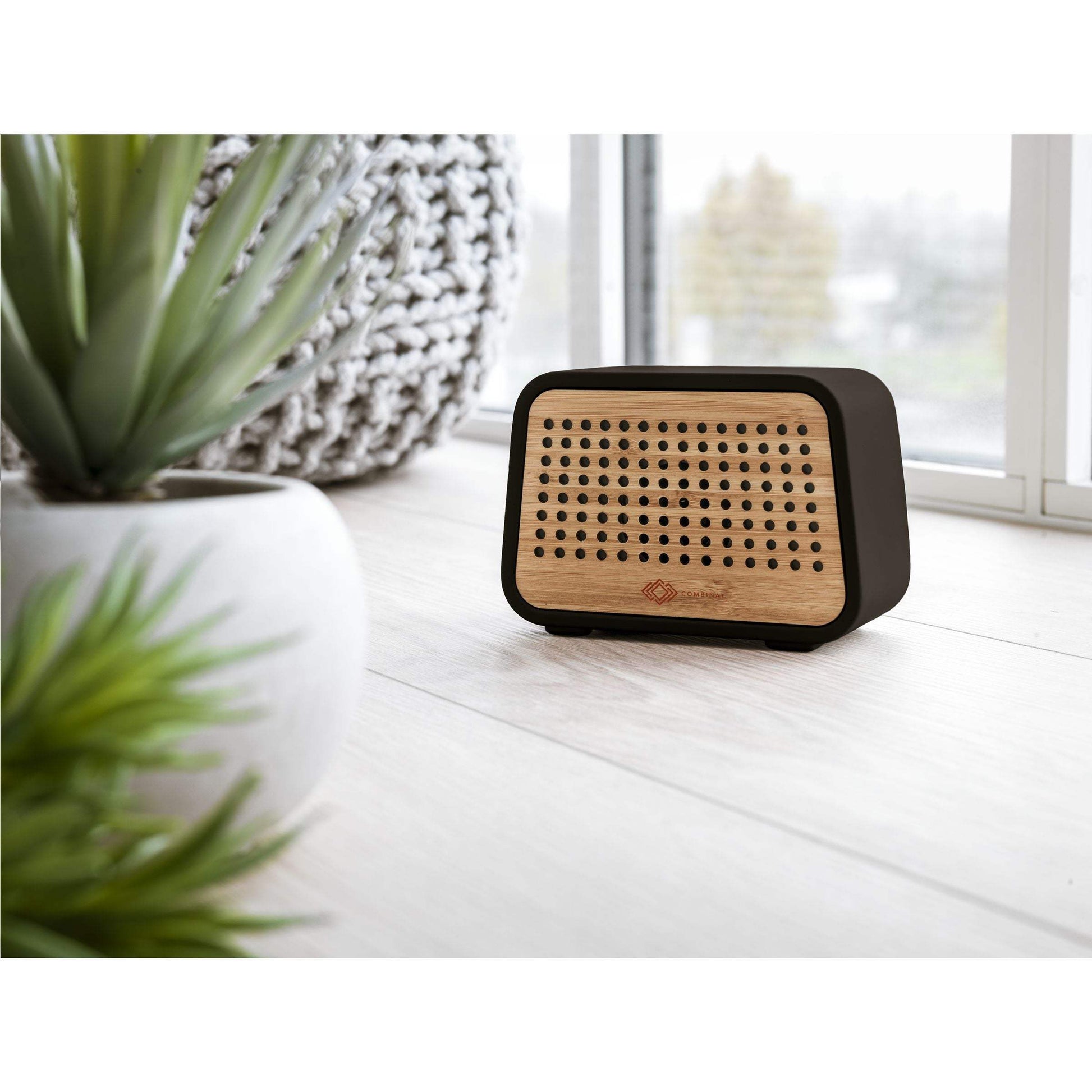 Stone and Bamboo ECO Wireless Speaker - The Luxury Promotional Gifts Company Limited