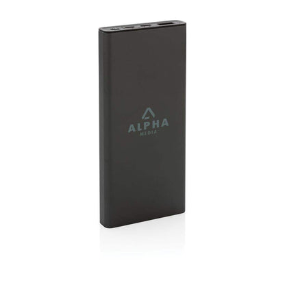 Terra RCS recycled 18W Aluminium Powerbank 10.000 mAh - The Luxury Promotional Gifts Company Limited