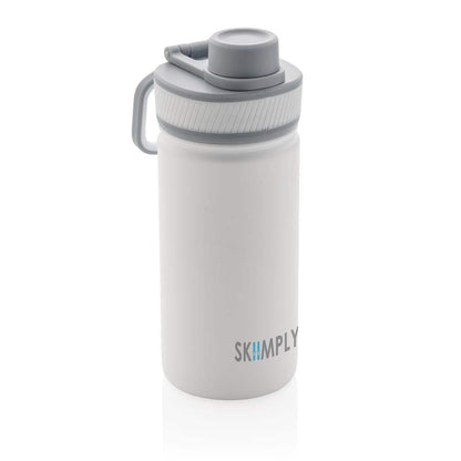 Vacuum Stainless Steel Bottle with Sports Lid 550ml