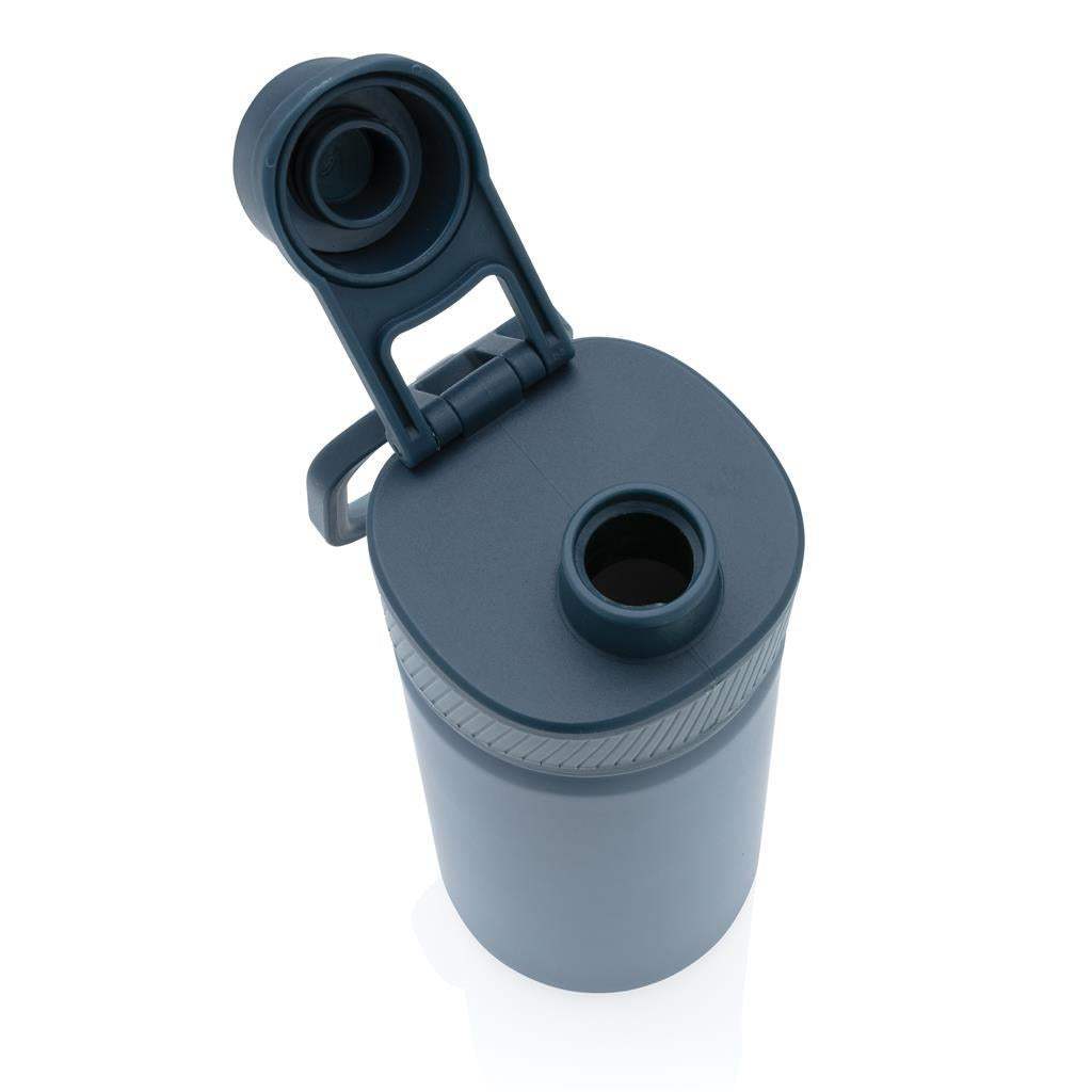 Vacuum Stainless Steel Bottle with Sports Lid 550ml