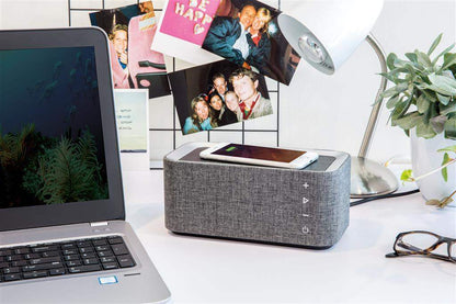 Vogue Wireless Charging Speaker