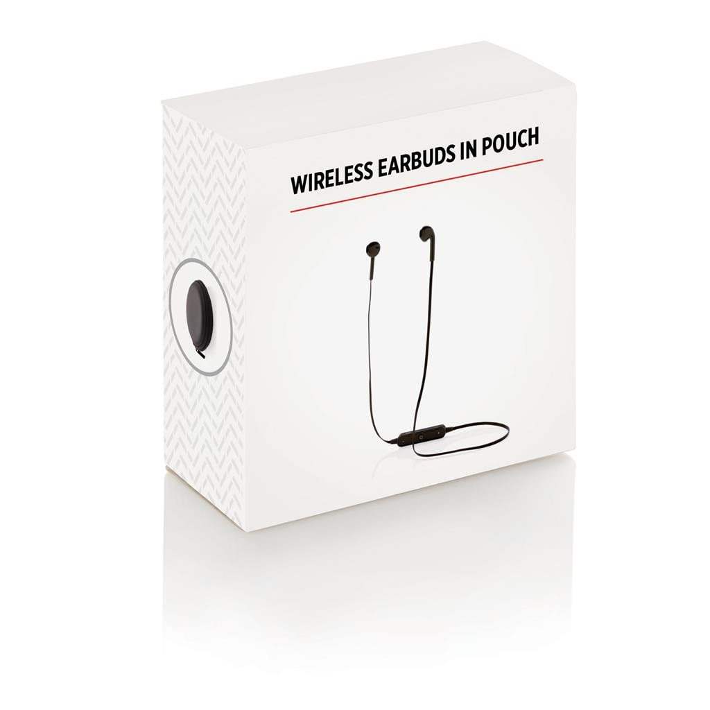Wireless Earbuds in Pouch - The Luxury Promotional Gifts Company Limited